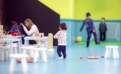 Silvia en la sala Mini Lys (Foto: cines Lys)